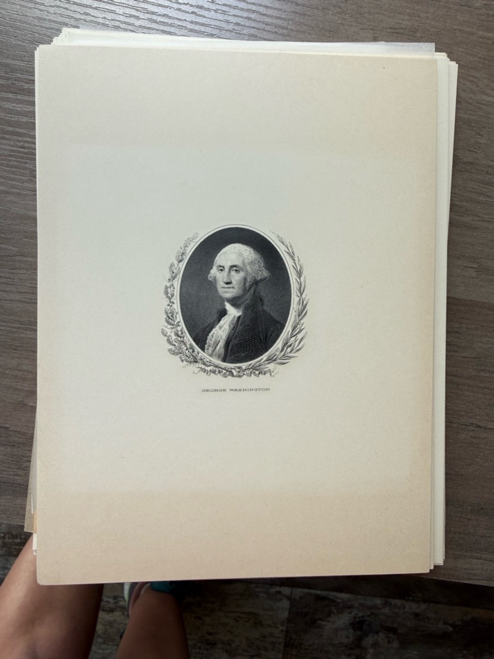 Vintage presidential engravings (32 presidents) ANTIQUE BANKNOTE PROOF